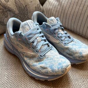 Brooks Women’s Light Blue and white Athletic Running Shoes